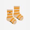 Bobo Choses Bobo Choses Baby Yellow Stripes Long Socks Socks