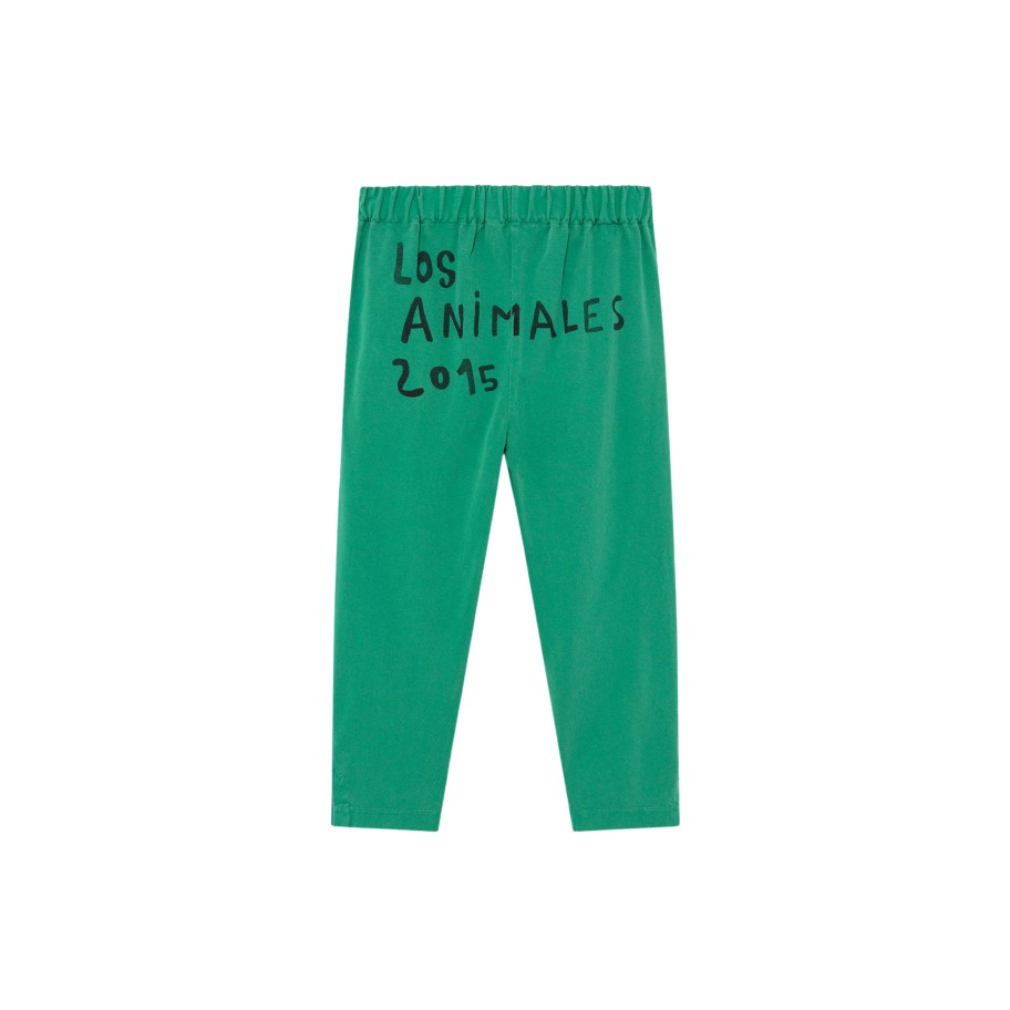 The Animals Observatory The Animals Observatory Green Logo Camaleon Pants Pants