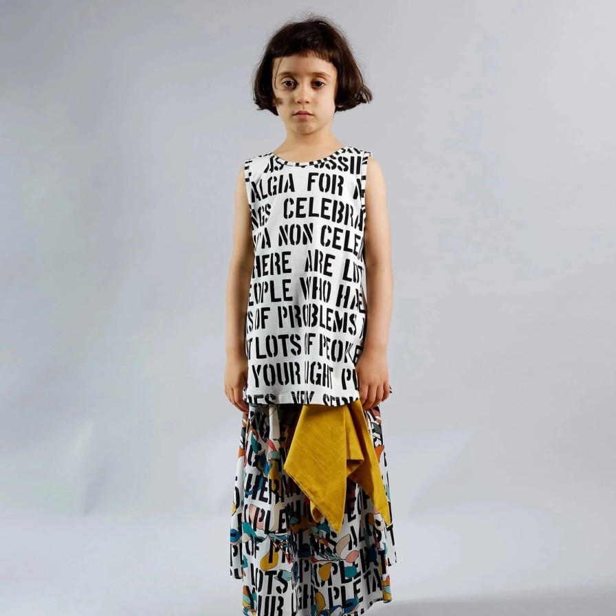 Wolf and Rita Wolf And Rita Lurdes Kids Motto Skirt * Final Sale Skirts