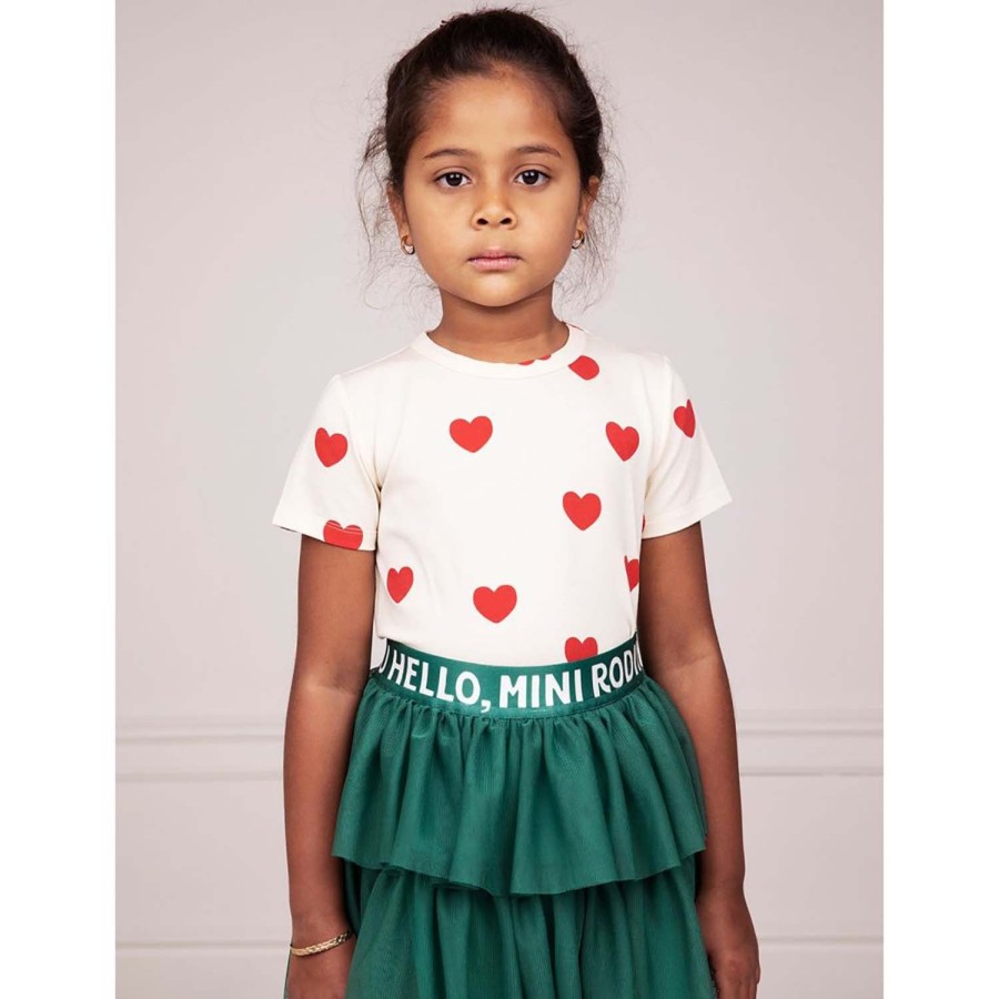 Mini Rodini Mini Rodini Tulle Kids Skirt Green Skirts