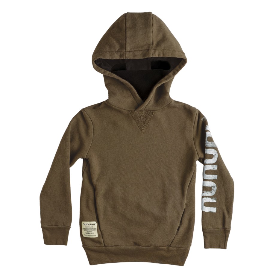 Nununu World Nununu World Ninja Hoodie Olive Hoodies