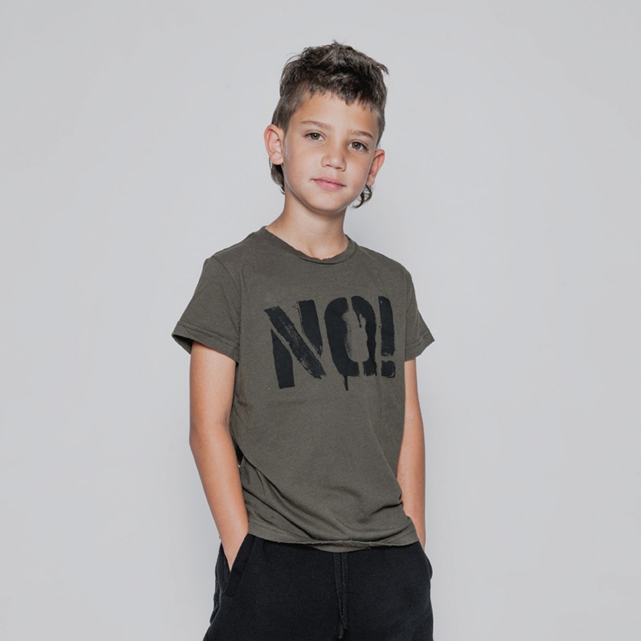 Nununu World Nununu World No! T-Shirt Olive Shirts