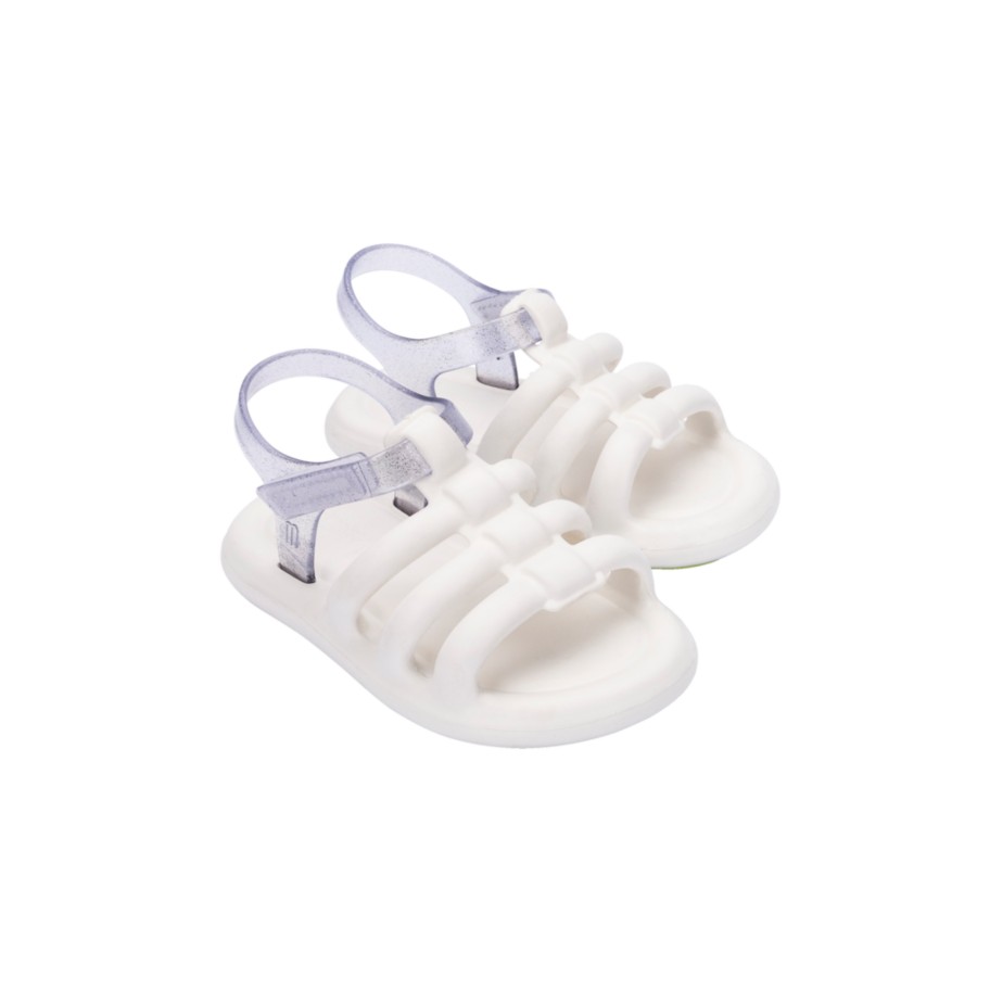 Mini Melissa Mini Melissa Freesherman Water Resistant Sandal White Shoes