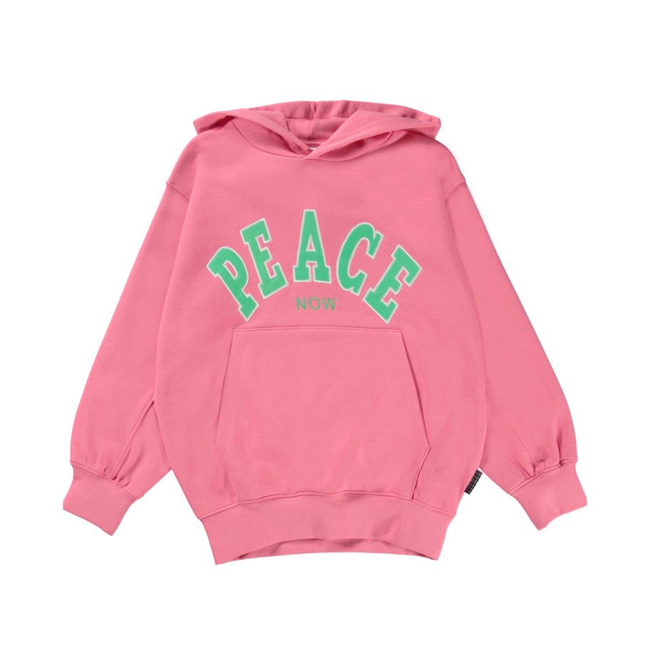 Molo Kids Molo Kids Maxx Bubblegum Pink Uni Hoodie Sweatshirts