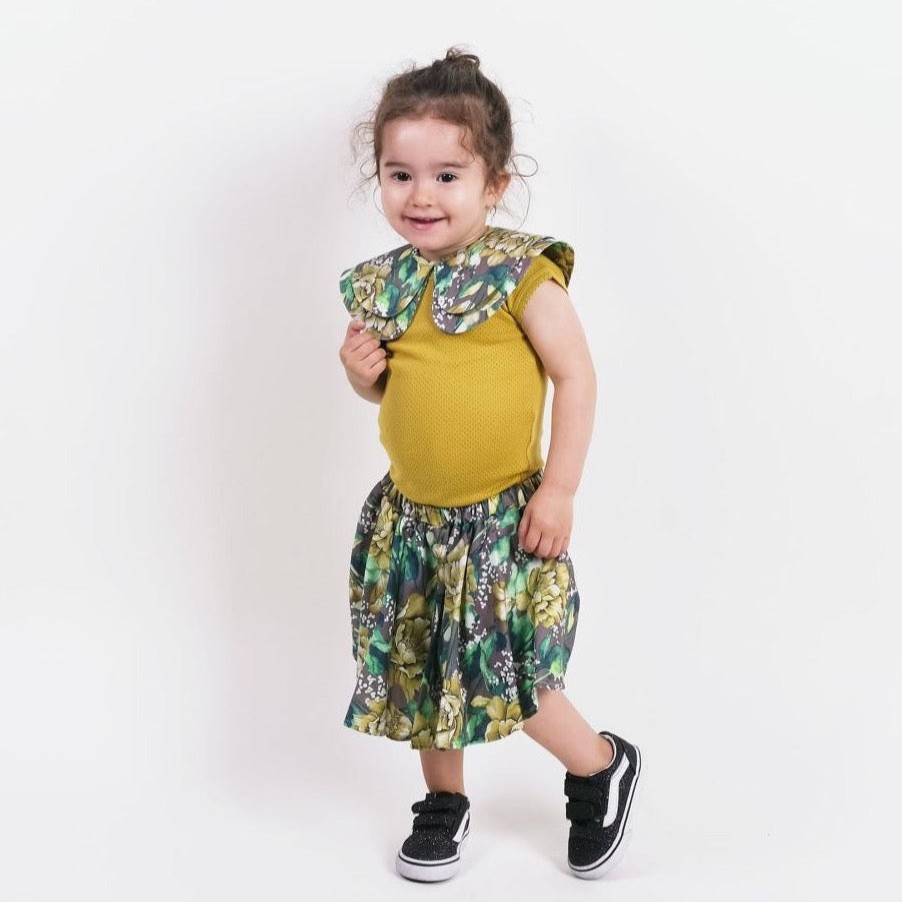 Wolf and Rita Wolf And Rita Baby Luisa Yellow Flowers Shorts Shorts