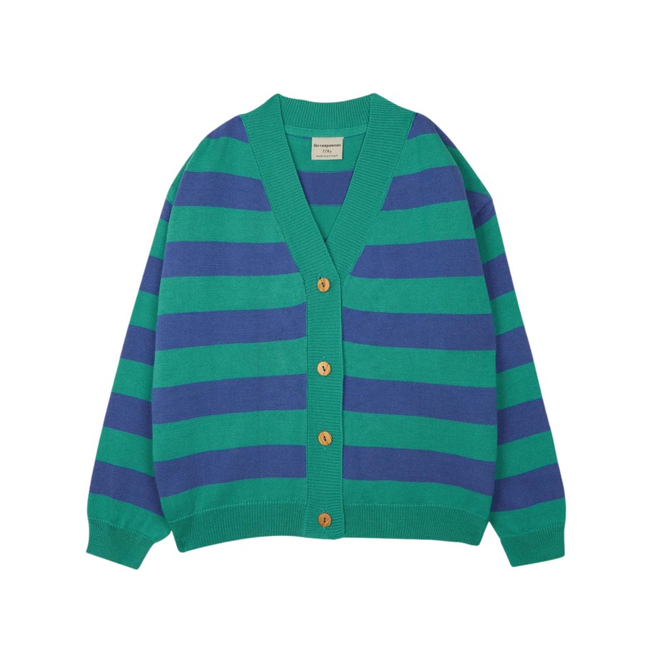 The Campamento The Campamento Bicolour Stripes Cardigan Cardigans