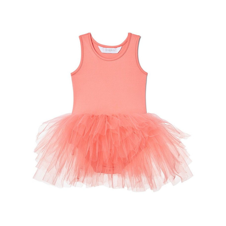 iloveplum Iloveplum B.A.E. Tutu Dress Orange Dresses