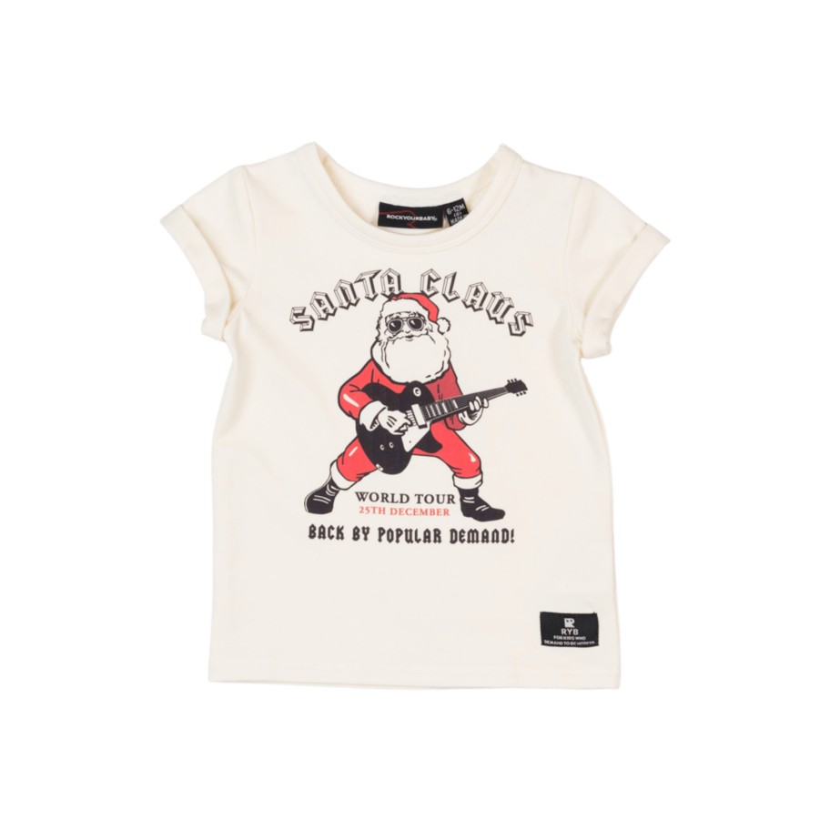 Rock Your Baby Rock Your Baby Santa On Tour T Shirt Shirts