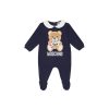 Moschino Moschino Baby Large Bear Collar Bodysuit Christmas Onesies