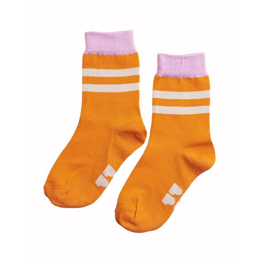 Papu Stories Papu Stories Organic Cotton Orange Socks Socks