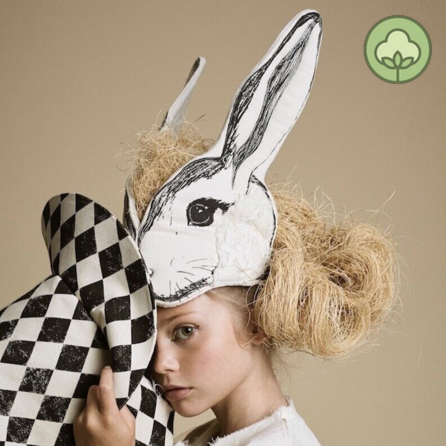 Animalesque Animalesque Monochrome Rabbit Headdress Accessories