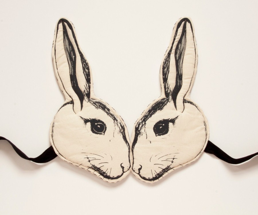 Animalesque Animalesque Monochrome Rabbit Headdress Accessories