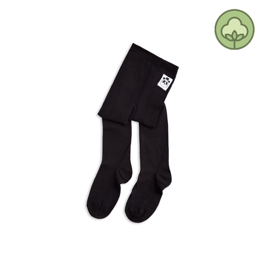 Mini Rodini Mini Rodini Tights Black Socks