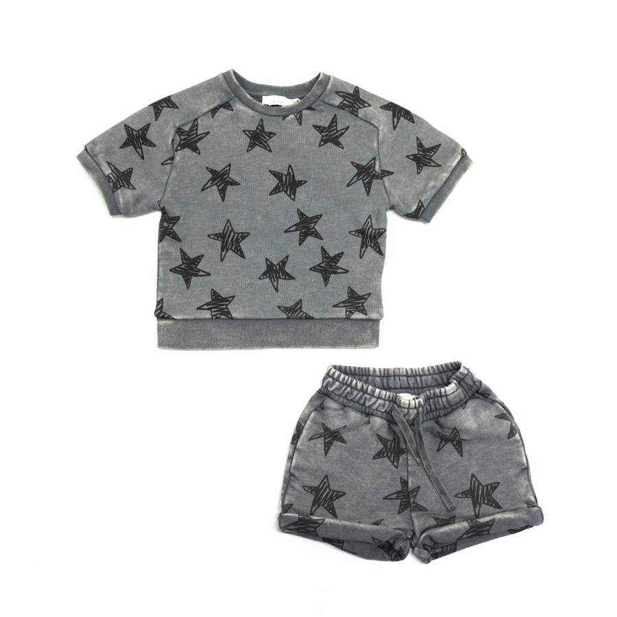 Stella McCarney Kids Stella Mccartney Kids Star Tracksuit Shorts Set Sets