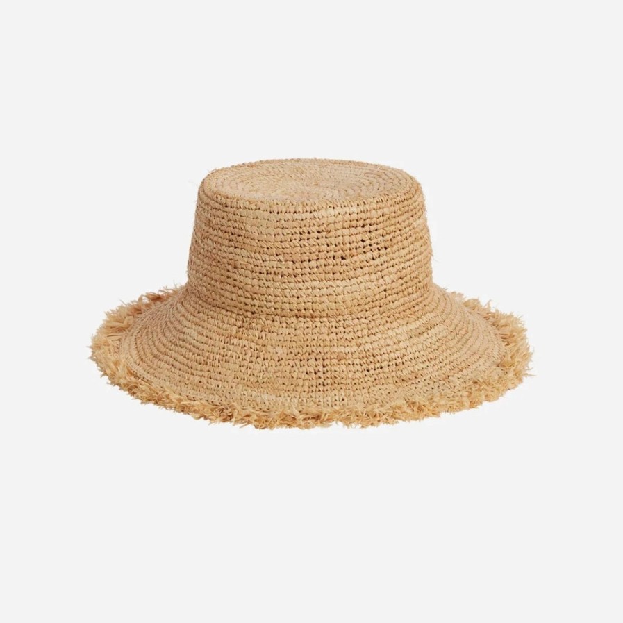 Rylee And Cru Rylee + Cru Straw Bucket Hat || Straw New