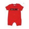 Moschino Moschino Baby Romper With Gift Box Red Romper