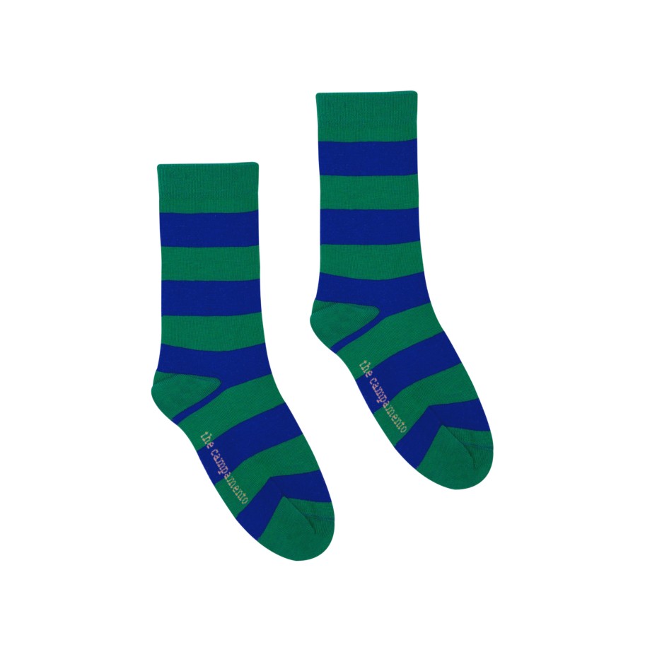 The Campamento The Campamento Blue Stripes Socks Socks