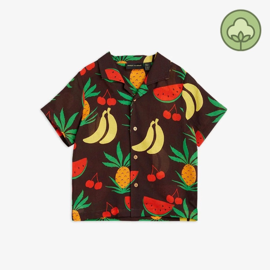 Mini Rodini Mini Rodini Fruits Woven Shirt Shirts