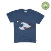 CARLIJNQ Carlijnq Anglerfish - T-Shirt With Print Blue Shirts