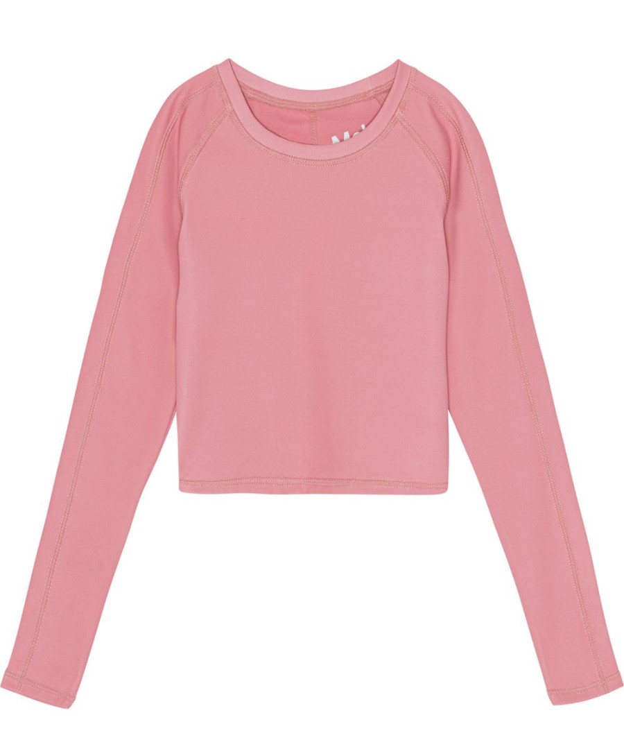 Molo Kids Molo Kids Oona Dusty Rose Long Sleeve Sports Top New