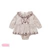 Louise Misha Louise Misha Ghilena Rompers Cream Check Romper