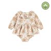 Louise Misha Louise Misha Ghilena Rompers Cream French Flowers Romper