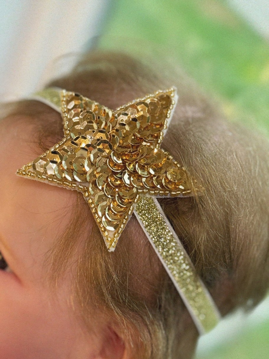 Oh Baby! Oh Baby! Sequin Star Headband Hats