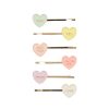 Meri Meri Meri Meri Love Hearts Enamel Hair Slides Accessories