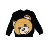 Moschino Moschino Kids Logo Bear Sweatshirt Black Sweatshirts