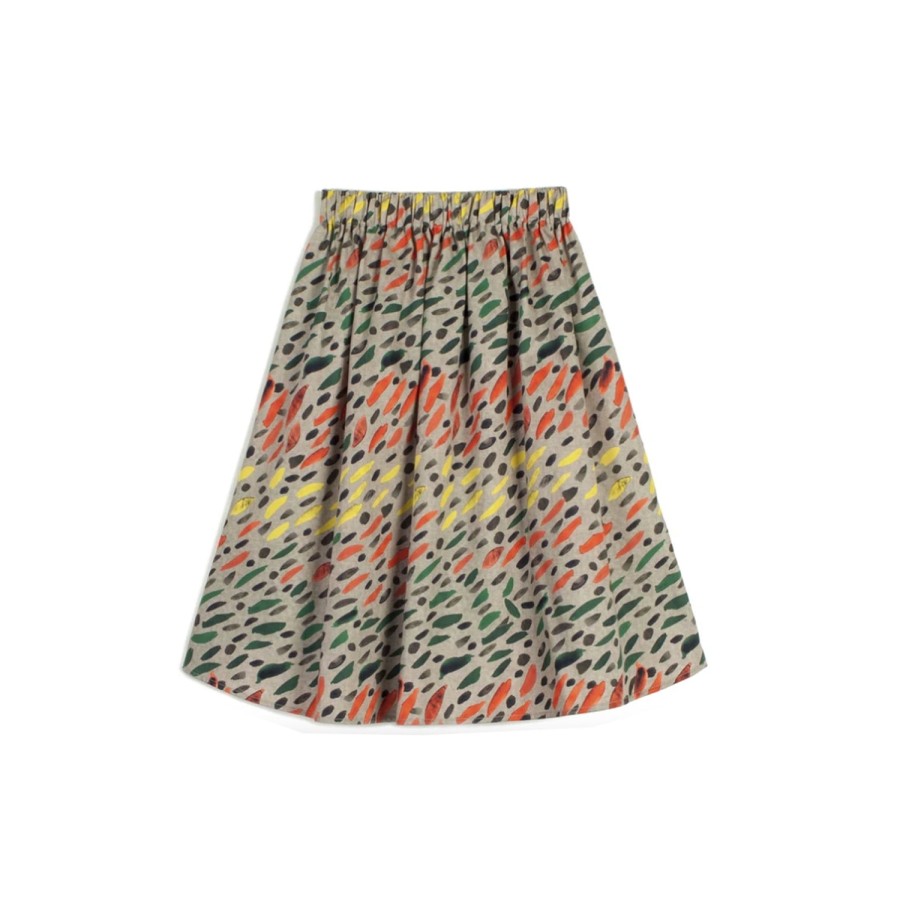 Wolf and Rita Wolf And Rita Kids Skirt Lurdes Winter Grass Skirts