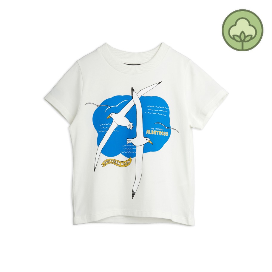 Mini Rodini Mini Rodini Albatross Sp Organic Short Sleeve Tee Shirts