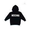 Moschino Moschino Kids Boys Maxi Hooded Sweatshirt With Logo Mini Me Hoodies