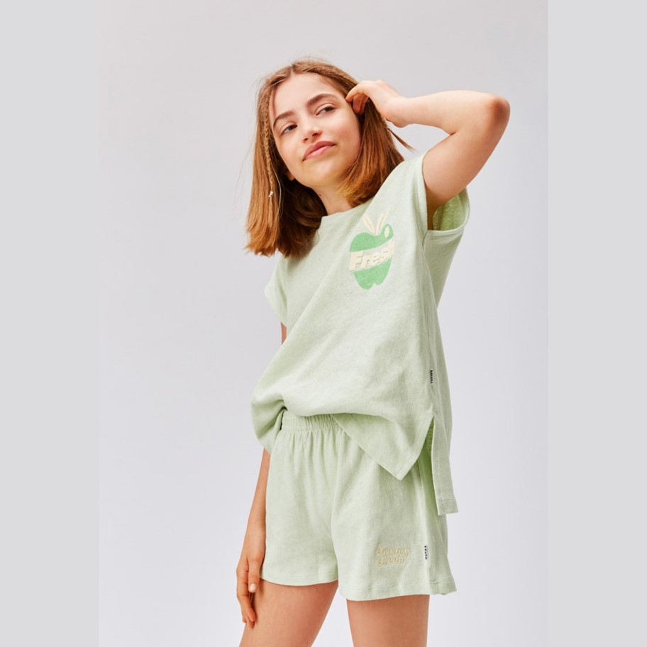 Molo Kids Molo Kids Rayla Mint Green T-Shirt Shirt