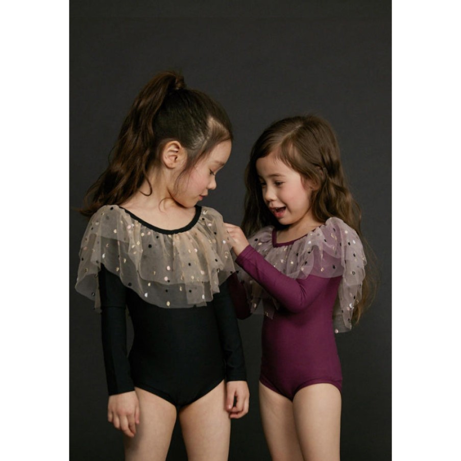 Petite Hailey Petite Hailey Dot Alexa Leotard Purple * Final Sale Accessories