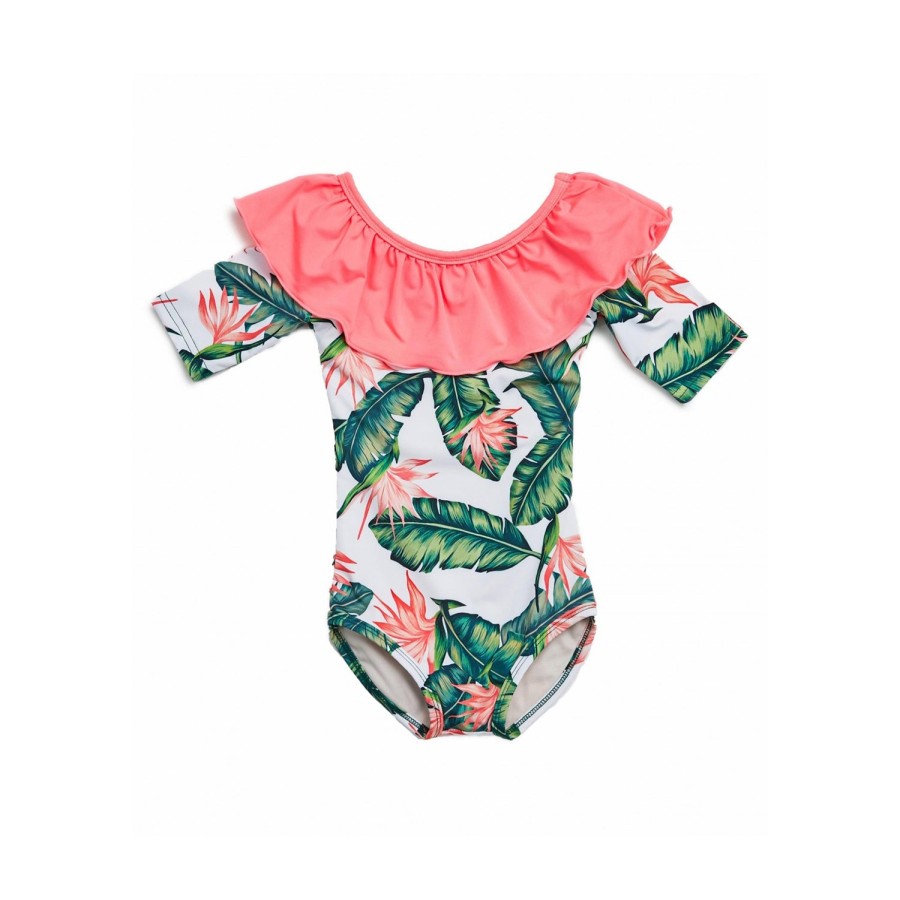 Petite Hailey Petite Hailey Tropical Swimsuit * Final Sale Beach