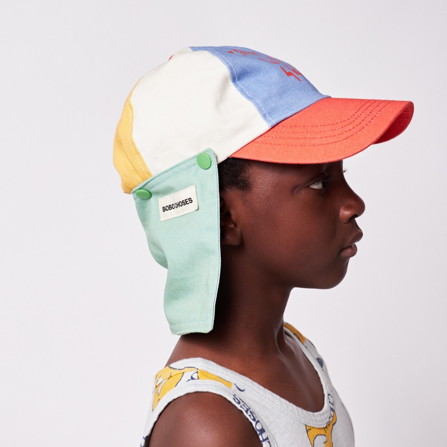 Bobo Choses Bobo Choses Color Block Protection Cap Hats