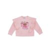 Moschino Moschino Baby Pink Bow Bear Ruffles Long Sleeve Shirt Shirt