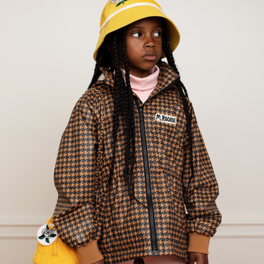 Mini Rodini Mini Rodini Houndstooth Windbreaker Jackets