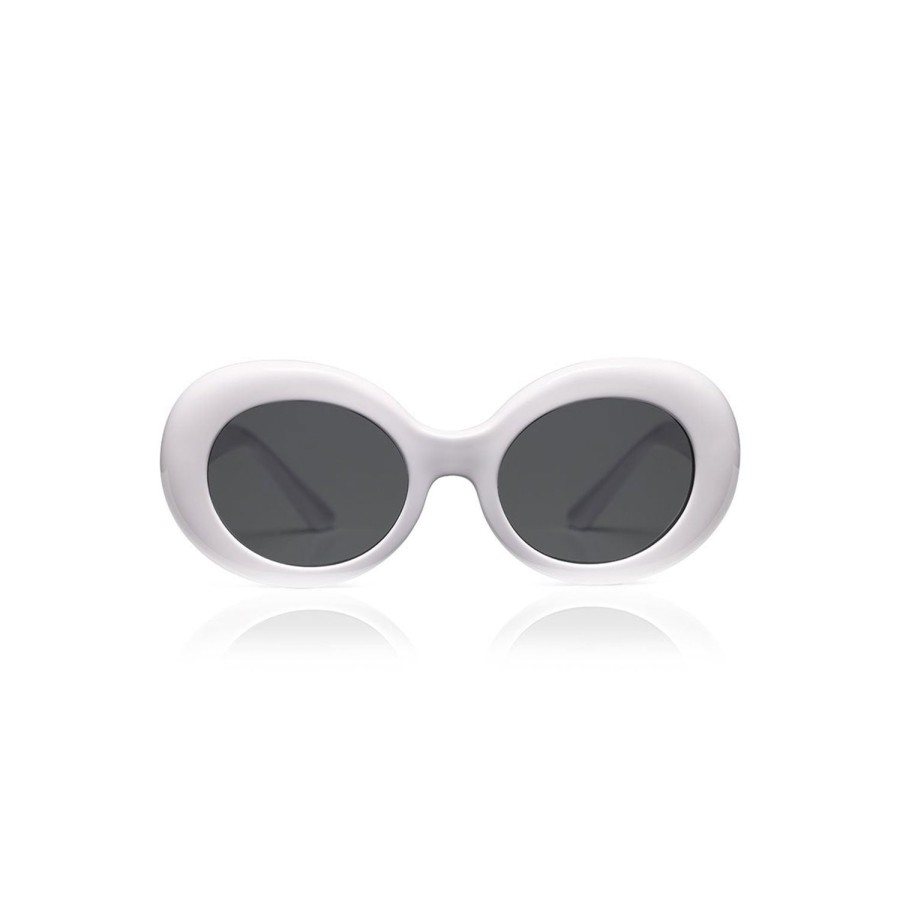 Sons + Daughters Eyewear Sons + Daughters Eyewear Kurt White Sunglasses Sunglasses