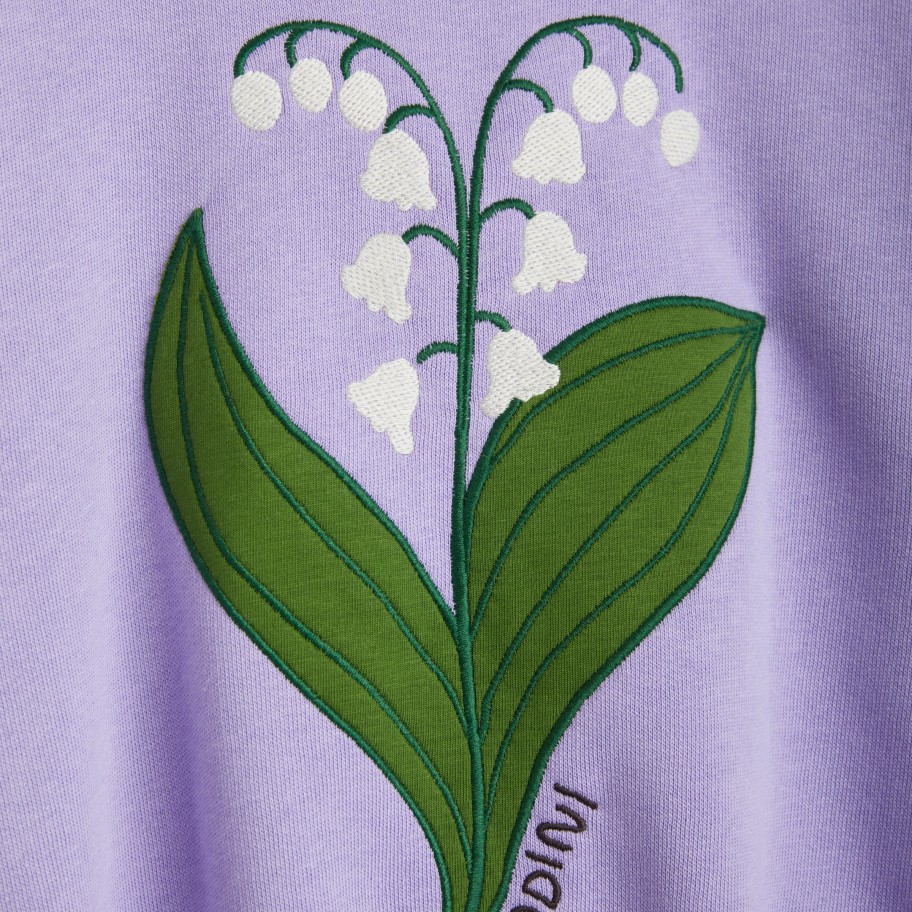 Mini Rodini Mini Rodini Lily Of The Valley Sweatshirt Sweatshirts