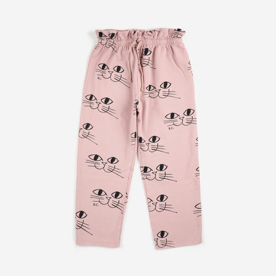 Bobo Choses Bobo Choses Smiling Cat All Over Jogging Pants Pants