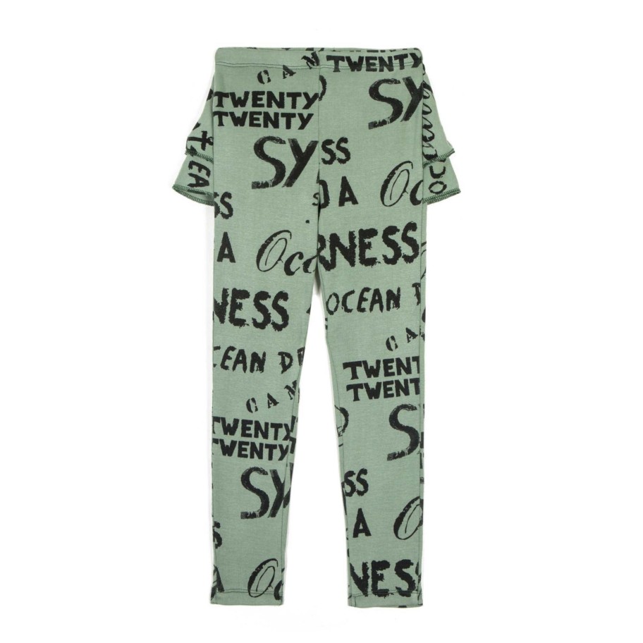 Wolf and Rita Wolf And Rita Ana S.Green Knit Leggings Leggings