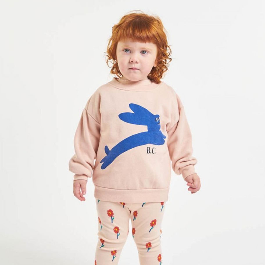 Bobo Choses Bobo Choses Baby Jumping Hare Sweatshirt Sweatshirts