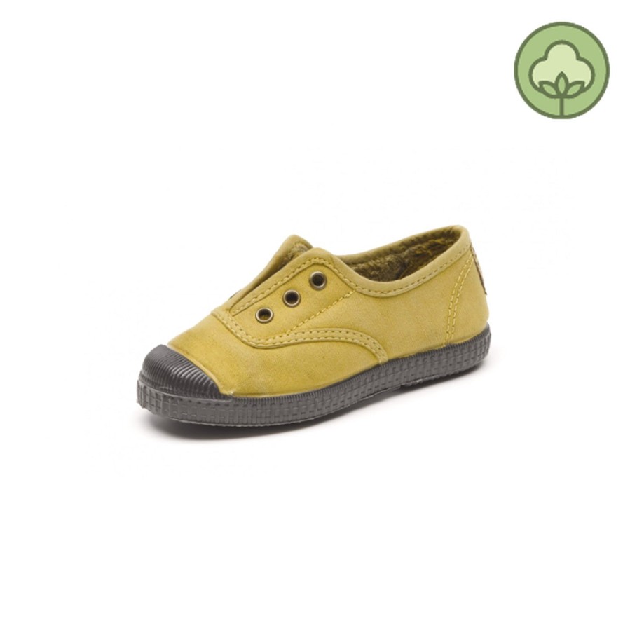 Cienta Cienta Kids Canvas Slip On Sneakers Cana Shoes