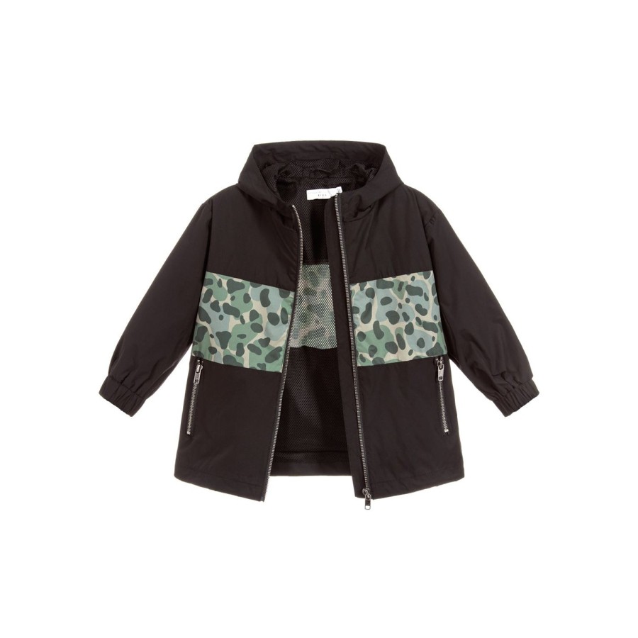 Stella McCarney Kids Stella Mccartney Kids Boys Water Repellent Jacket Jackets