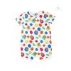 Moschino Moschino Baby Short Sleeve Romper With Toy Geometric Gift Box Romper