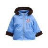 Mini Rodini Mini Rodini Faux Fur Parka Light Blue Jackets