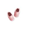 ili + charlie Ili + Charlie Fringe Leather Moccasin Pink* Final Sale Shoes