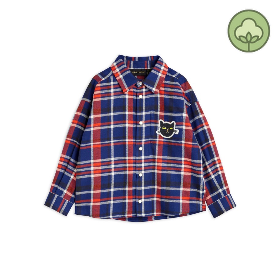 Mini Rodini Mini Rodini Check Woven Flannel Shirt Shirts