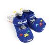 Miki House Miki House Logo Touch Strap Blue Sandals Shoes